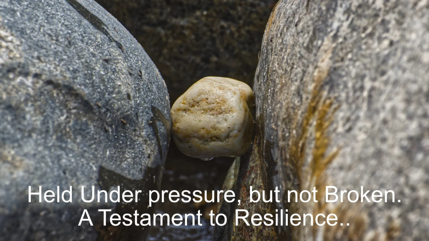 A Pebble between Two Hard Places
